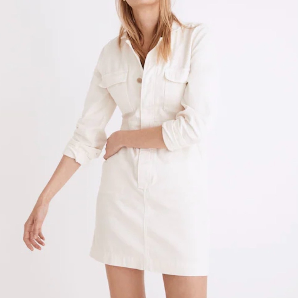 Madewell Signature Coverall Dress